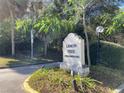Entrance sign for Lemon Tree Condominiums at 2602 Lemon Tree Ln # H, Orlando, FL 32839
