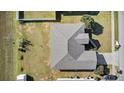 Top down view of a single-Gathering home and yard at 3362 Winchester Estates Cir, Lakeland, FL 33810
