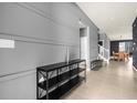 Inviting foyer with modern decor and access to the main living areas at 4141 Lana Ave, Davenport, FL 33897