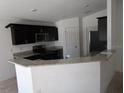 Modern kitchen featuring granite countertops and stainless steel appliances at 232 Goldenrod Ln, Kissimmee, FL 34759