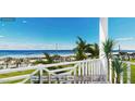 Spacious balcony overlooking the ocean at 3 Marden Dr, Ormond Beach, FL 32176