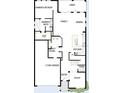Two story floor plan with owner's retreat, 3 car garage, and lanai at 6086 Sacred Oak Ave, Mount Dora, FL 32757