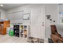 Clean entryway with storage and access to other rooms at 132 James St, Auburndale, FL 33823