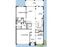 First floor plan showing kitchen, dining, Gathering room, owner's retreat, and two-car garage at 6074 Sacred Oak Ave, Mount Dora, FL 32757