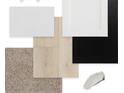 Sample image showing carpet, wood-look flooring, and cabinetry options at 6074 Sacred Oak Ave, Mount Dora, FL 32757