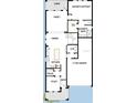 Two-story home floor plan featuring a 3-car garage and owner's retreat at 6063 Sacred Oak Ave, Mount Dora, FL 32757