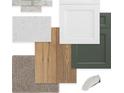 Selection of flooring, cabinetry, and countertop materials for the home at 6063 Sacred Oak Ave, Mount Dora, FL 32757