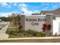 Entrance sign for Winding River Cove community at 2162 Hadley Rd, Bartow, FL 33830