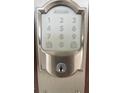 Close up of a digital Schlage door lock at 606 Gran Bahama Boulevard # 29-606, Davenport, FL 33897