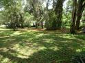 Spacious lot with mature trees and grassy area at 217 Catalonia Ave, De Leon Springs, FL 32130