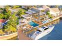 Luxury waterfront home with pool and private dock at 138 Old Carriage Rd, Ponce Inlet, FL 32127