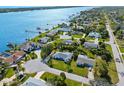 Waterfront community with lush landscaping and homes at 36 Dresden Cir, Ormond Beach, FL 32174