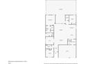 One-story home floor plan, showcasing a spacious layout with multiple bedrooms, a screened pool, and a two-car garage at 509 W Victoria Trails Blvd, Deland, FL 32724