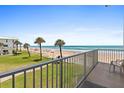 Stunning ocean view from private balcony at 815 Ocean Shore Blvd # U1B, Ormond Beach, FL 32176