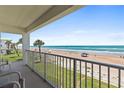 Relaxing ocean view from balcony, beach access at 815 Ocean Shore Blvd # U1B, Ormond Beach, FL 32176