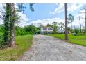 House with large front yard and driveway at 4205 Quail Ranch Rd, New Smyrna Beach, FL 32168