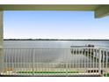 Stunning view of the water from condo balcony at 2711 N Halifax Ave # 296, Daytona Beach, FL 32118
