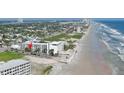 Aerial view of Ocean Jewels Club, beachfront property at 935 S Atlantic Ave # 206, Daytona Beach, FL 32118