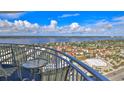 Private balcony boasting panoramic ocean and city views at 2625 S Atlantic Ave # 24Nw, Daytona Beach, FL 32118