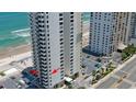 Oceanfront high-rise building with a beachfront pool at 2987 S Atlantic Ave # D060, Daytona Beach, FL 32118
