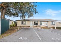 Front view of a charming two-unit building with parking at 618 Ridge Ter, Winter Haven, FL 33881