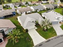 Aerial view of single-Gathering home in a residential community at 6064 Condor Dr, Lakeland, FL 33809