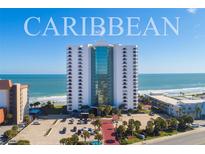 Aerial view of the Caribbean condominium complex, near the ocean at 2425 S Atlantic Ave # 2040, Daytona Beach, FL 32118