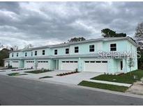 Brand new townhouses with two-car garages and attractive landscaping at 555 Coronado Cove Rd, New Smyrna Beach, FL 32168