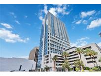 High-rise building exterior with modern design and city views at 150 E Robinson St # 1709, Orlando, FL 32801