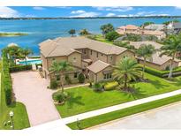 Luxury waterfront home with pool and private dock at 4118 Isle Vista Ave, Belle Isle, FL 32812