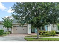 Single-Gathering home with two-car garage and landscaped yard at 4907 W Fountainwood Dr, St Cloud, FL 34772