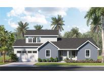 Two-story craftsman style home with gray siding and white trim at 0 Country Club Rd, Sanford, FL 32771