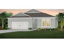 Charming one-story home with two-car garage and landscaped lawn at 3087 Norcott Dr, Davenport, FL 33837