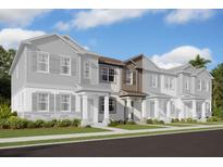 Modern townhome community with attractive exteriors at 15871 Tollington Aly, Winter Garden, FL 34787