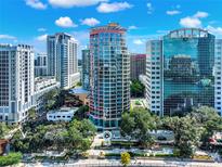 High-rise building in vibrant urban setting with city views at 322 E Central Blvd # 901, Orlando, FL 32801
