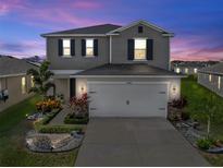 Two-story house with landscaped front yard at 1008 Overlook Ct, Davenport, FL 33837