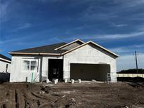 Newly constructed one-story home with attached garage at 2619 Great Heron Ave, Saint Cloud, FL 34771