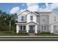 Charming two-story home with a modern exterior design at 155 Aulin Ave, Oviedo, FL 32765
