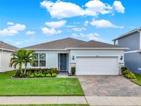 Charming single-Gathering home with a 2-car garage and landscaped yard at 3286 Hanging Tide St, Winter Garden, FL 34787