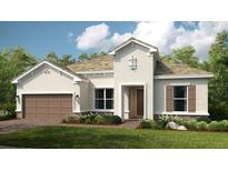 Attractive one-story home with brown garage door and landscaping at 925 Tassleflower Trl, Saint Cloud, FL 34771