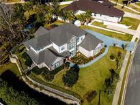 Luxury home with stone accents and a large yard at 1719 Sw 27Th Pl, Ocala, FL 34471