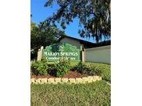 Marion Springs Condominiums entrance sign at 3507 E Fort King St # 235, Ocala, FL 34470