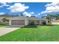 Charming single-story home with a two-car garage and lush lawn at 4762 Nw 30Th Pl, Ocala, FL 34482
