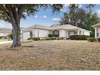 One-story home with a two-car garage and well-manicured lawn at 9646 Sw 92 Place Rd, Ocala, FL 34481
