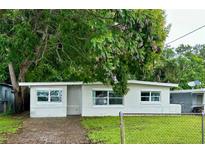 Ranch-style home with brick walkway and mature landscaping at 1413 45Th St, Orlando, FL 32839