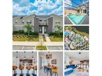 Modern townhouse community with resort-style amenities and private pools at 4222 Paragraph Dr, Kissimmee, FL 34746
