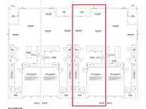Floor plan showing two-unit building with garages at 1778 Tila St, Kissimmee, FL 34746