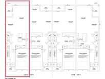 First floor plan showing two unit layouts at 1786 Tila St, Kissimmee, FL 34746