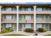 Front view of condo building, highlighting unit 5 at 127 Oyster Bay Cir # 110, Altamonte Springs, FL 32701