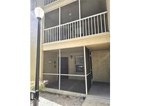 Screened-in porch with access to the condo unit at 623 Dory Ln # 112, Altamonte Springs, FL 32714